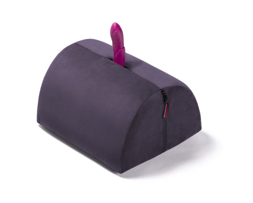 Фиолетовая секс-подушка с отверстием для игрушек Liberator BonBon Toy Mount