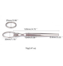 Металлический уретральный конусовидный плаг