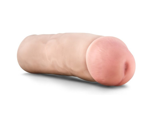 Телесная фаллическая насадка на пенис Magnum Xtender - 23 см.