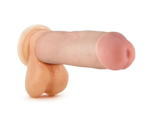 Телесная фаллическая насадка на пенис Magnum Xtender - 23 см.