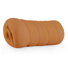 Коричневый мастурбатор-вагина Brianna