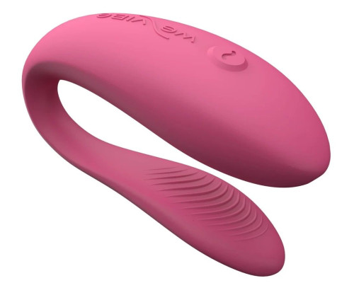 Розовый вибратор для пар We-Vibe Sync Lite