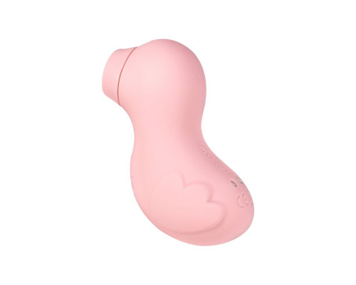 Розовый вакуум-волновой стимулятор Ducky 2.0