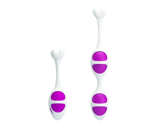 Набор вагинальных шариков Alice - двойные и одинарный