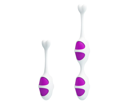 Набор вагинальных шариков Alice - двойные и одинарный
