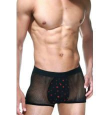 Черные сетчатые мужские боксеры