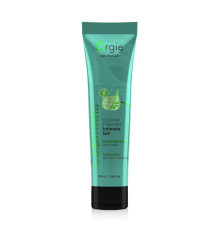 Съедобный интимный гель Orgie Lube Tube Cocktail Caipirinha - 100 мл.