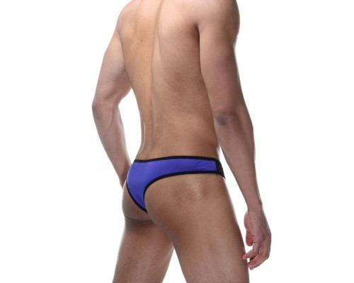 Мужские трусы-бразилиана с сетчатыми вставками