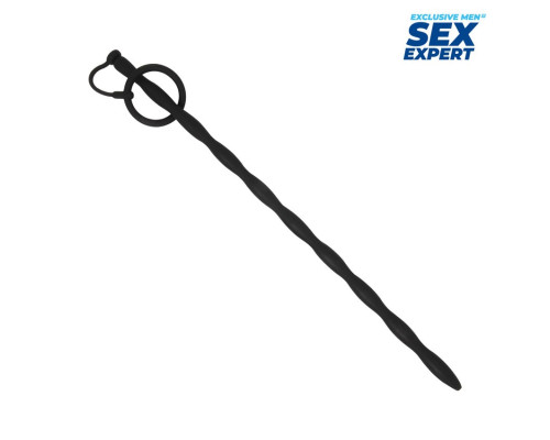 Черный стимулятор уретры Sex Expert