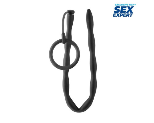 Черный стимулятор уретры Sex Expert