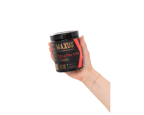 Ультратонкие презервативы MAXUS Ultra Thin - 12 шт.
