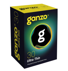 Супертонкие презервативы Ganzo Ultra thin - 30 шт.