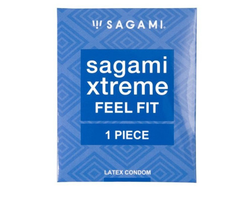 Презерватив Sagami Xtreme Feel Fit 3D - 1 шт.