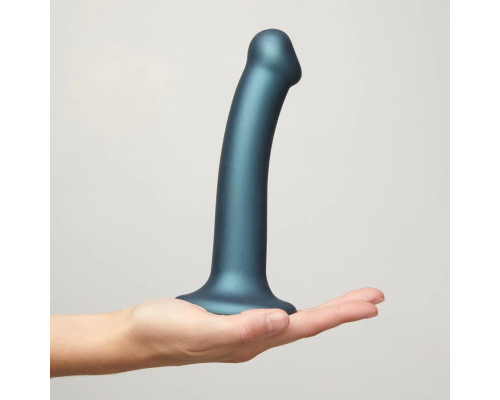Голубой фаллоимитатор Mono Density Dildo Size M - 16 см.
