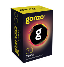 Классические презервативы с обильной смазкой Ganzo Classic - 30 шт.