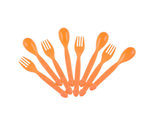 Набор пластиковых столовых приборов «Всё в твоих руках»