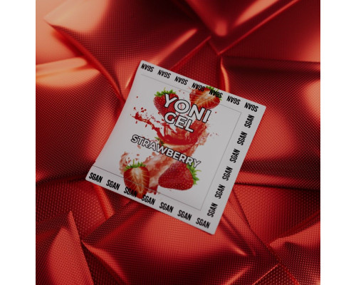 Саше лубриканта для орального секса SGAN со вкусом клубники - 5 мл.