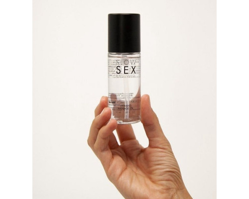 Съедобное cогревающее массажное масло Slow Sex - 50 мл.