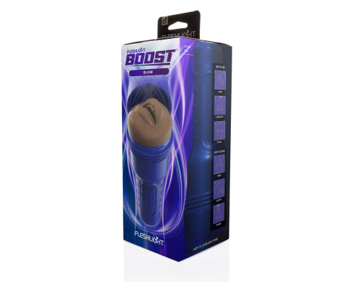 Мастурбатор-рот Fleshlight Boost Blow