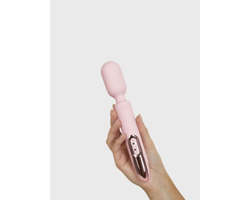 Розовый интерактивный вибратор ProWand Vibrator