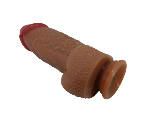 Фаллоимитатор на присоске Achille - 22 см.