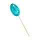 Леденец в форме вагины со вкусом блю кюрасао - 50 гр.