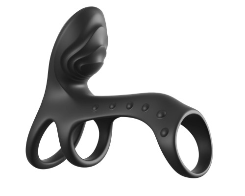 Черная насадка на пенис Ultimate Couples Cage Pro