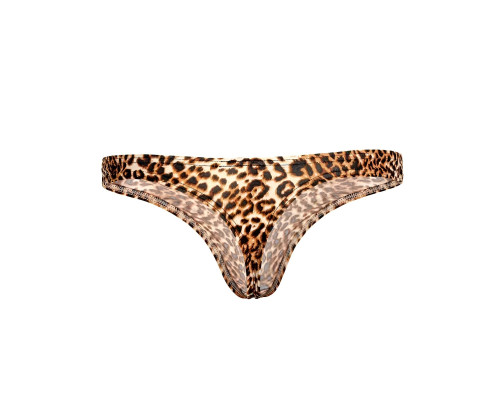 Леопардовые трусы-тонги