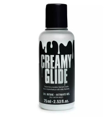 Лубрикант на водной основе Creamy Glide с консистенцией спермы - 75 мл.