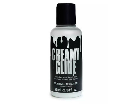 Лубрикант на водной основе Creamy Glide с консистенцией спермы - 75 мл.