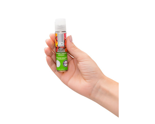 Лубрикант на водной основе с ароматом тропических фруктов JO Flavored Tropical Passion - 30 мл.