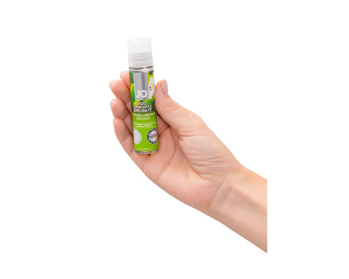 Смазка с ароматом яблока JO Flavored  Green Apple H2O - 30 мл.
