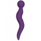 Фиолетовый жезловый вибромассажёр Cassi - 21 см.