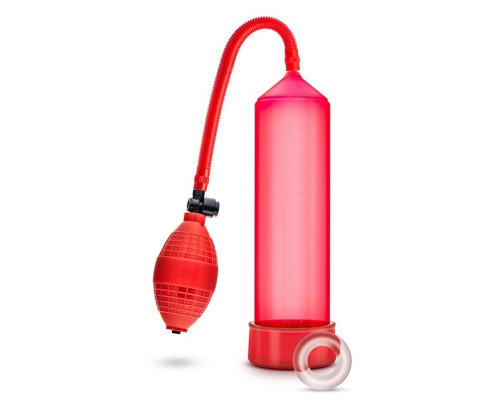 Красная вакуумная помпа VX101 Male Enhancement Pump