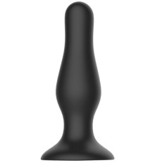 Черная анальная пробка Self Penetrating Butt Plug № 67 - 12,7 см.