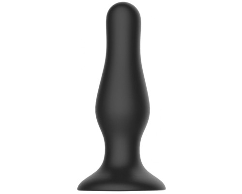 Черная анальная пробка Self Penetrating Butt Plug № 67 - 12,7 см.