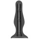 Черная анальная пробка Self Penetrating Butt Plug № 67 - 12,7 см.