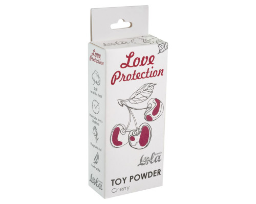 Пудра для игрушек Love Protection с ароматом вишни - 15 гр.