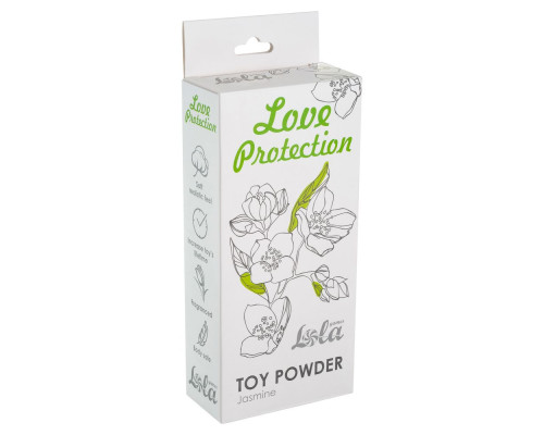 Пудра для игрушек Love Protection с ароматом жасмина - 30 гр.