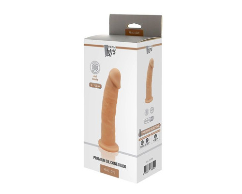 Телесный фаллоимитатор без мошонки DILDO 6INCH - 15,2 см.