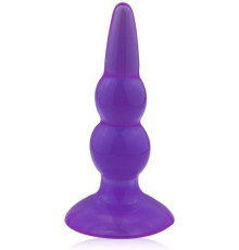 Фиолетовая анальная пробка Bulbs Probe - 12,2 см.