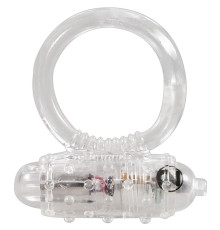 Прозрачное эрекционное виброкольцо Vibro Ring Clear