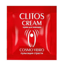 Пробник возбуждающего крема для женщин Clitos Cream - 1,5 гр.