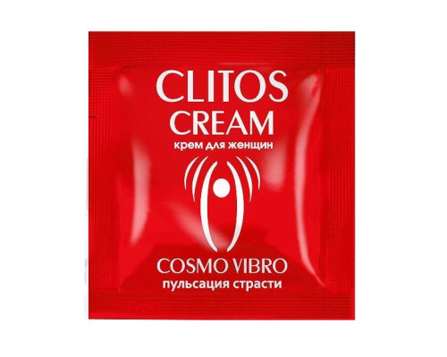 Пробник возбуждающего крема для женщин Clitos Cream - 1,5 гр.