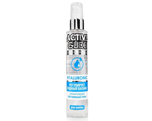 Увлажняющий интимный гель Active Glide Hyaluronic - 100 гр.