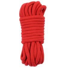 Красная верёвка для любовных игр - 10 м.