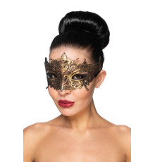 Золотистая карнавальная маска  Каф