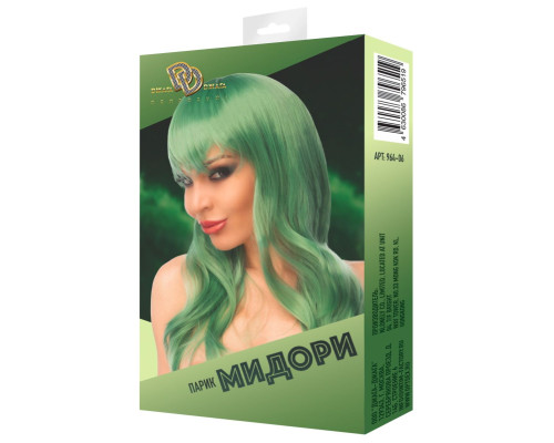 Зеленый парик  Мидори