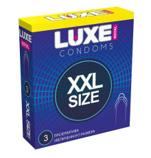Презервативы увеличенного размера LUXE Royal XXL Size - 3 шт.