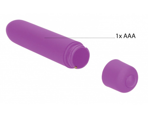 Набор фиолетовых вагинальных расширителей с вибропулей Silicone Vaginal Dilator Set